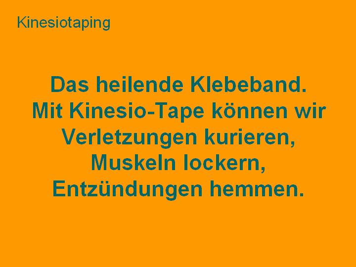 Kinesiotaping